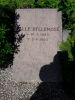 Gravsten for Palle Konow Hemmingsen Hyllemose, Stege kirkegård
