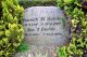 Gravsten for Jes Jessen Bonde og Harriet Magdalene Jensen, Bevtoft kirkegård