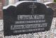 Gravsten for Laust Nissen Post og Anne Kirstine Schmidt, Spandet Kirkegård