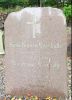 Gravsten for Hans Lassen Barsballe, Vodder Kirkegård