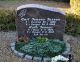 Gravsten for Karl Jensen Jessen og Ruth Feddersen, Roager Kirkegård