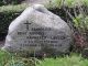 Gravsten for Bent Ravnsted-Larsen, Keldby kirkegård
